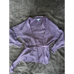 Nine west lavender cardigan